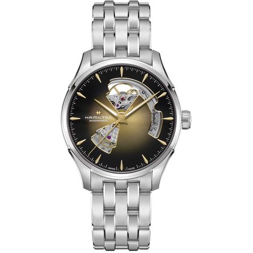 HAMILTON JAZZMASTER OPEN HEART AUTO 40MM H32675101 - JAZZMASTER - ZNAČKY