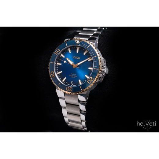 ORIS AQUIS DATE CALIBRE 400 41,5 MM 01 400 7769 6355-07 8 22 09PEB - AQUIS - ZNAČKY