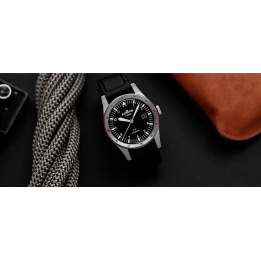 FORTIS FLIEGER F-41 BLACK F4220018 - FLIEGER - ZNAČKY