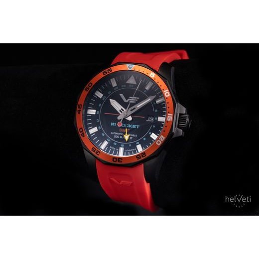 VOSTOK EUROPE N-1 ROCKET AUTOMATIC GMT NH34-225C714S - ROCKET N-1 - ZNAČKY