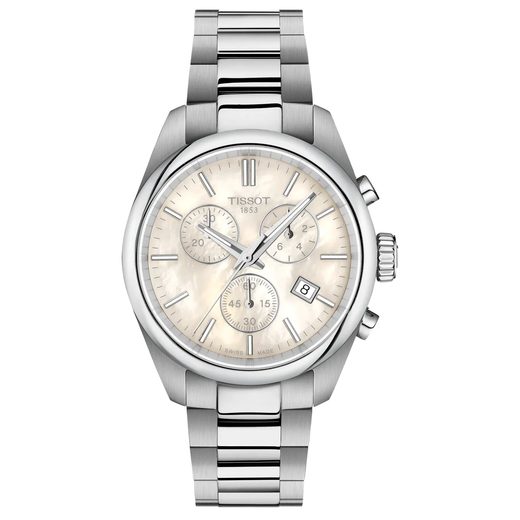 TISSOT PR 100 QUARTZ LADY CHRONOGRAPH 36MM T150.217.11.111.00 - PR 100 - ZNAČKY