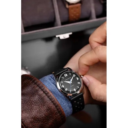 NIVADA GRENCHEN ANTARCTIC 35 MM - BLACK WHITE LUMINOVA - ANTARCTIC - ZNAČKY