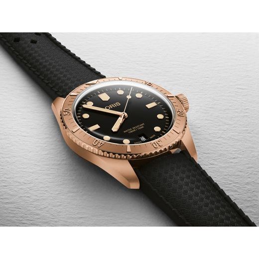 ORIS DIVERS SIXTY-FIVE DATE SEPIA 01 733 7771 3154-07 4 19 18BR - DIVERS - ZNAČKY