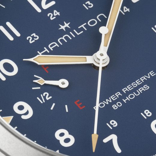 HAMILTON KHAKI FIELD MECHANICAL POWER RESERVE 40 MM H69509140 - KHAKI FIELD - ZNAČKY