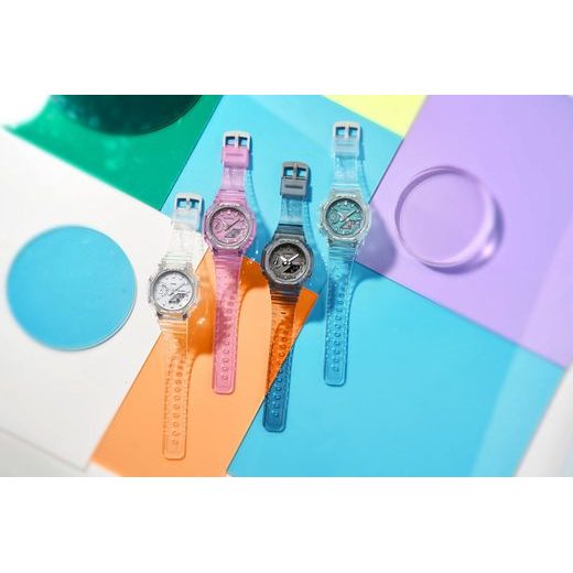 HODINKY CASIO G-SHOCK GMA-S2100SK-2AER SKELETON SERIES - CASIOAK - ZNAČKY