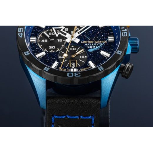 VOSTOK EUROPE CELESTIAL OBJECTS HALLEY'S COMET 6S10-320E694 - CELESTIAL OBJECTS - ZNAČKY