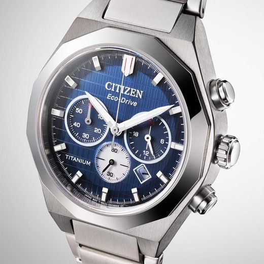 CITIZEN ZENSHIN SENKEI ECO-DRIVE SUPER TITANIUM CHRONO CA4691-59L - SUPER TITANIUM - ZNAČKY