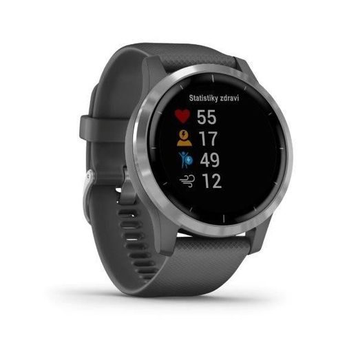 GARMIN VÍVOACTIVE4 SILVER/GRAY BAND 010-02174-03 - ARCHÍV