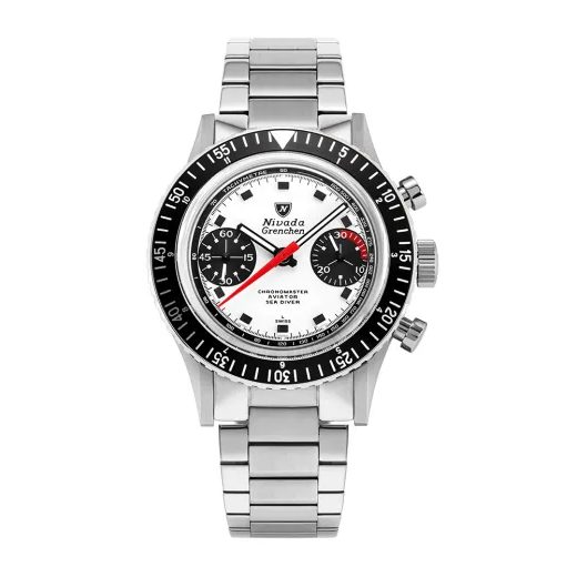 NIVADA GRENCHEN CHRONOMASTER PAUL NEWMAN - INTER. BEZEL - MANUAL - CHRONOMASTER - ZNAČKY