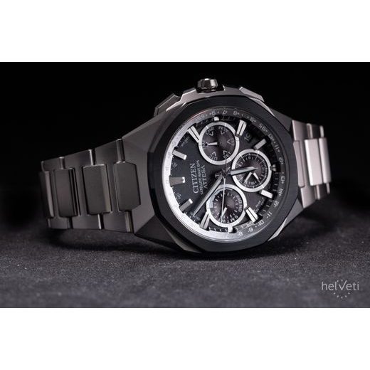 CITIZEN ATTESA SATELIT WAVE GPS CC4104-53E - SUPER TITANIUM - ZNAČKY