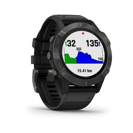 GARMIN FENIX6 PRO SAPPHIRE, GRAY/BLACK BAND (MAP/MUSIC) 010-02158-11 - ARCHÍV