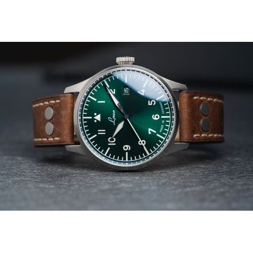 LACO FLIEGER STUTTGART PRO GRÜN 37 AUTOMATIC - FLIEGER PRO - ZNAČKY