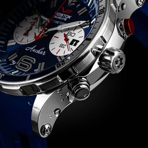 VOSTOK EUROPE ANCHAR SUBMARINE CHRONO LINE 6S21-510A583 - ANCHAR SUBMARINE - ZNAČKY