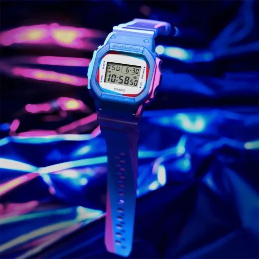 HODINKY CASIO G-SHOCK DWE-5600PR-2ER PARRA SPECIAL EDITION - G-SHOCK - ZNAČKY