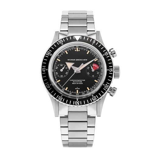 NIVADA GRENCHEN CHRONOMASTER BROAD ARROW - INTER. BEZEL - MANUAL - CHRONOMASTER - ZNAČKY