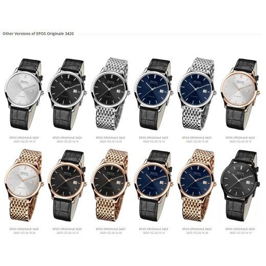 EPOS ORIGINALE 3420.152.20.18.30 - TIMELESS - ZNAČKY