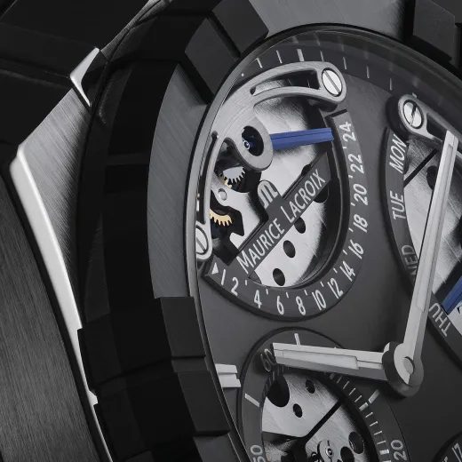 MAURICE LACROIX AIKONIC AUTOMATIC MASTER TRIPLE RETROGRADE 43MM AC6068-SSL20-230-2 - AIKONIC - ZNAČKY