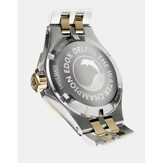 EDOX DELFIN ORIGINÁLNY POTÁPAČ S DÁTUMOM 53100-357JM-NADND - DELFIN - ZNAČKY