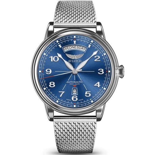 AVIATOR DOUGLAS DAY-DATE 45 AUTOMATIC V.3.44.0.401.5 - DOUGLAS DAY-DATE - ZNAČKY