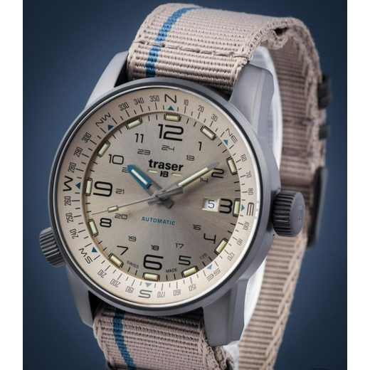 TRASER P68 PATHFINDER AUTOMATIC BEIGE NATO - TACTICAL - ZNAČKY