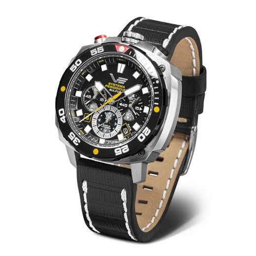 VOSTOK EUROPE SYSTEMA PERIODICUM SULPHUR VK67-650E725 - SYSTEMA PERIODICUM - ZNAČKY