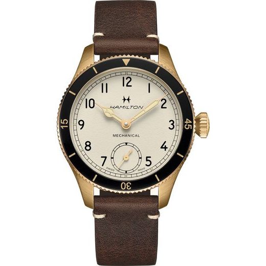 HAMILTON KHAKI AVIATION PILOT PIONEER MECHANICAL SMALL SECOND H76709510 - KHAKI AVIATION - ZNAČKY