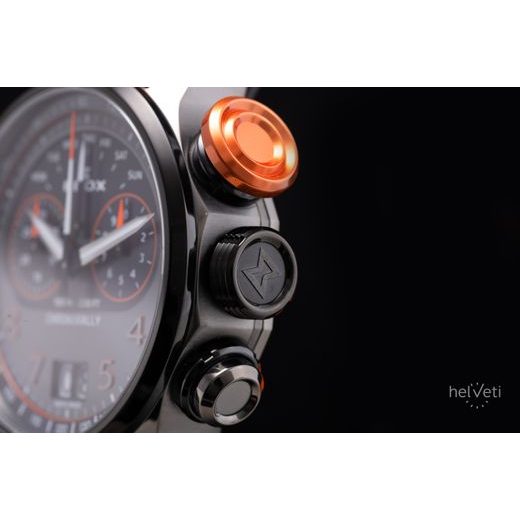 EDOX CHRONORALLY 45 QUARTZ CHRONOGRAPH 38003-TINGNOCAO-GNO - CHRONORALLY - ZNAČKY