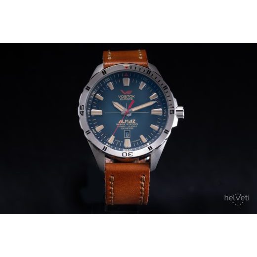 VOSTOK EUROPE ALMAZ AUTOMATIC LINE NH35-320A678 - ALMAZ SPACE STATION - ZNAČKY