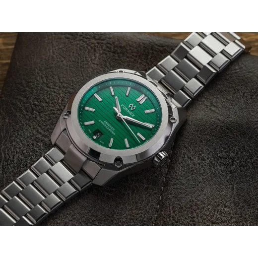 FORMEX ESSENCE FORTYTHREE AUTOMATIC CHRONOMETER GREEN - ESSENCE - ZNAČKY