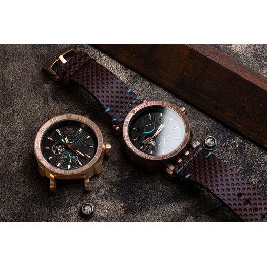 VOSTOK EUROPE ENERGIA ROCKET POWER RESERVE INDICATION YN84/575O540 - ENERGIA ROCKET - ZNAČKY