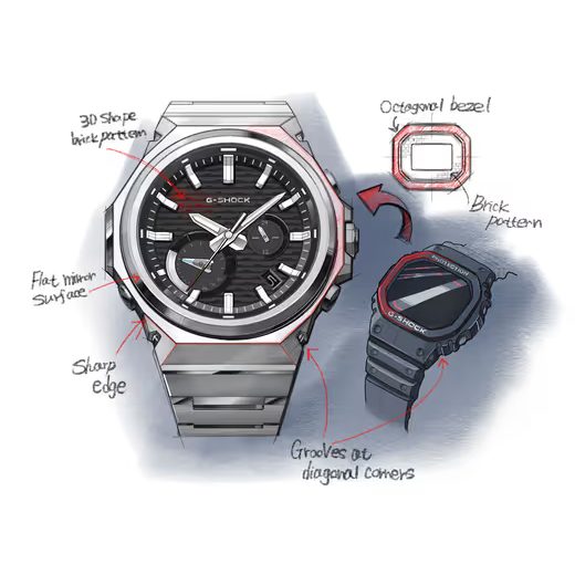 CASIO G-SHOCK G-STEEL GST-B1000D-2AER - G-STEEL - ZNAČKY