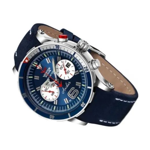 VOSTOK EUROPE ANCHAR SUBMARINE CHRONO LINE 6S21-510A583 - ANCHAR SUBMARINE - ZNAČKY
