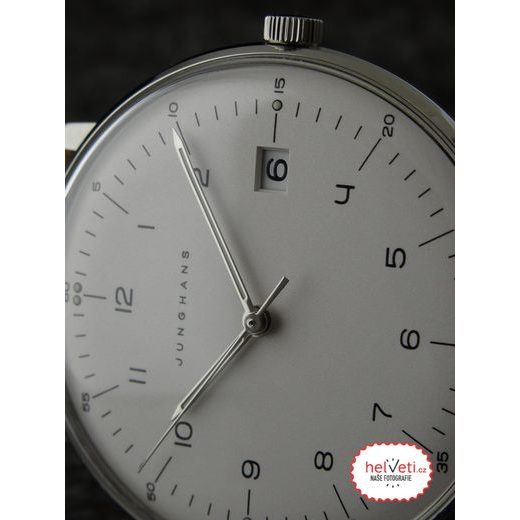 JUNGHANS MAX BILL QUARTZ SAPPHIRE 41/4562.02 - MAX BILL QUARTZ - ZNAČKY