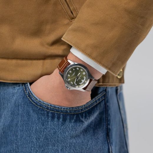 HAMILTON KHAKI FIELD KING AUTO H64475560 - KHAKI FIELD - ZNAČKY