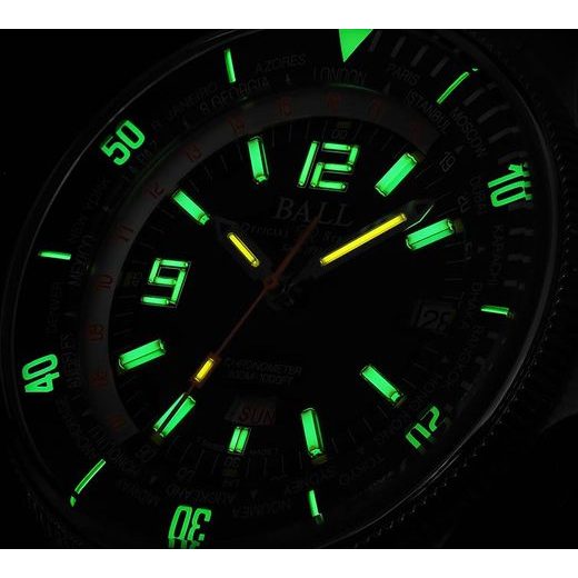 BALL ENGINEER MASTER II DIVER WORLDTIME LIMITED EDITION COSC DG2232A-PC-BE - ENGINEER MASTER II - ZNAČKY