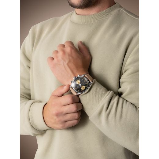 PRIM JANSKÝ PULSOMETER CHRONOGRAPH 42 W01P.13282.D - QUARTZ - ZNAČKY
