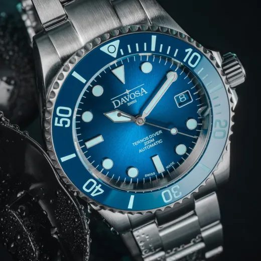 DAVOSA TERNOS AUTOMATIC BLUE LAGOON LIMITED EDITION 161.554.40 - TERNOS - ZNAČKY