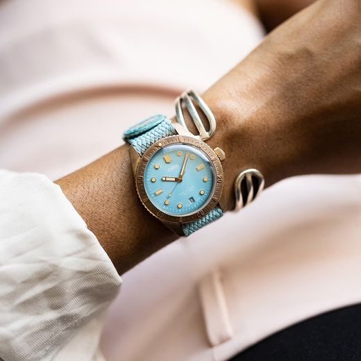 ORIS DIVERS SIXTY-FIVE COTTON CANDY 01 733 7771 3155-07 3 19 02BRS - DIVERS - ZNAČKY