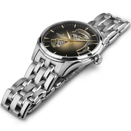 HAMILTON JAZZMASTER OPEN HEART AUTO 40MM H32675101 - JAZZMASTER - ZNAČKY