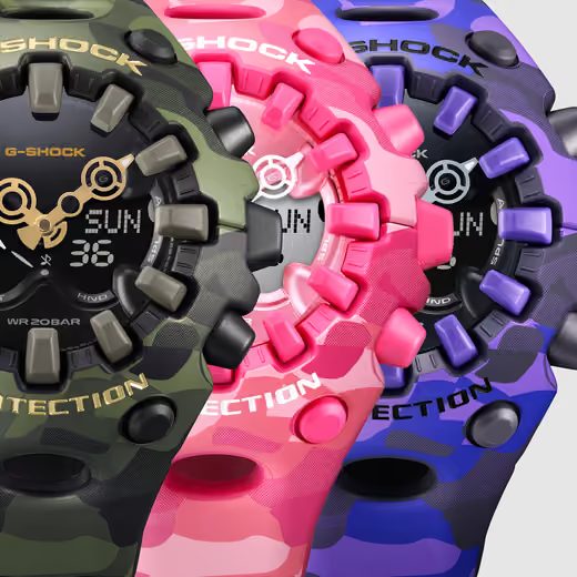 CASIO G-SHOCK GA-V01CMG-4AER BOLD CAMO - G-SHOCK - ZNAČKY