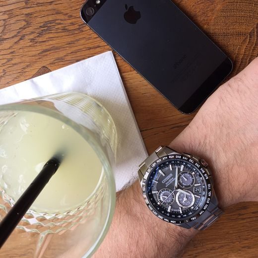 CITIZEN SATELLITE WAVE CC9015-54E - SUPER TITANIUM - ZNAČKY