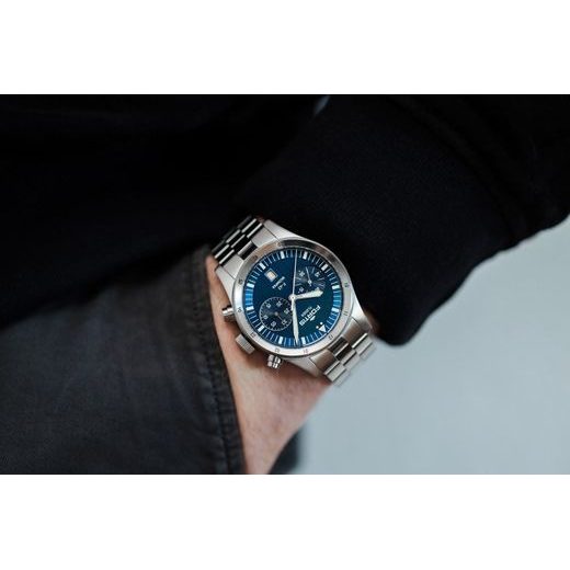 FORTIS FLIEGER F-43 BICOMPAX LIBERTY BLUE F4240012 - FLIEGER - ZNAČKY