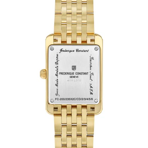 FREDERIQUE CONSTANT CLASSICS CARRÉE SMALL SECONDS QUARTZ FC-235S2C5B - CLASSICS GENTS - ZNAČKY