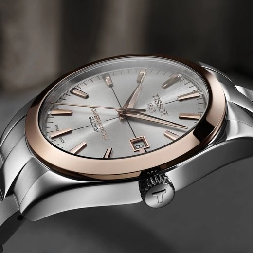 TISSOT GENTLEMAN AUTOMATIC SILICIUM T927.407.41.031.00 - T-GOLD GENTLEMAN AUTOMATIC - ZNAČKY