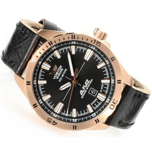 VOSTOK EUROPE ALMAZ AUTOMATIC LINE NH35A/320B259 - ALMAZ SPACE STATION - ZNAČKY