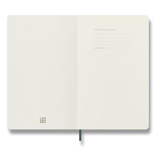 ZÁPISNÍK MOLESKINE PRECIOUS & ETHICAL VEGEA BOA - MĚKKÉ DESKY - L, LINKOVANÝ 1331/1727203 - DIÁRE A ZÁPISNÍKY - OSTATNÉ