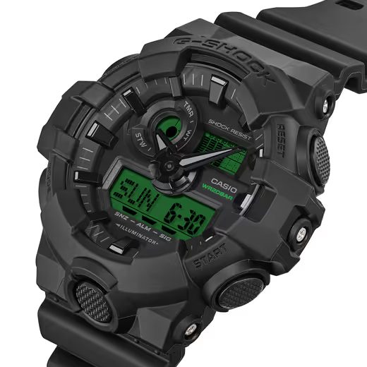 CASIO G-SHOCK GA-700BEG-1AER BLACK AND ELECTRO GREEN SERIES - G-SHOCK - ZNAČKY