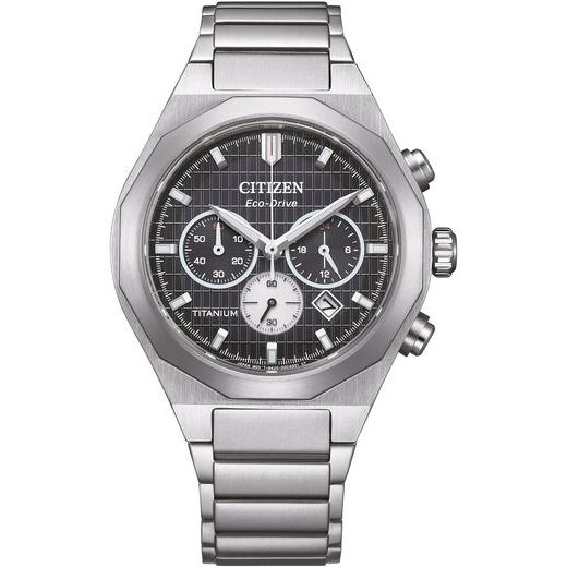 CITIZEN ZENSHIN SENKEI ECO-DRIVE SUPER TITANIUM CHRONO CA4690-51E - SUPER TITANIUM - ZNAČKY