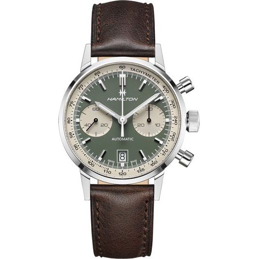 HAMILTON AMERICAN CLASSIC INTRA-MATIC AUTO CHRONO H38416560 - AMERICAN CLASSIC - ZNAČKY