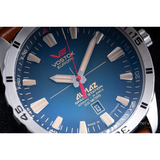 VOSTOK EUROPE ALMAZ AUTOMATIC LINE NH35-320A678 - ALMAZ SPACE STATION - ZNAČKY